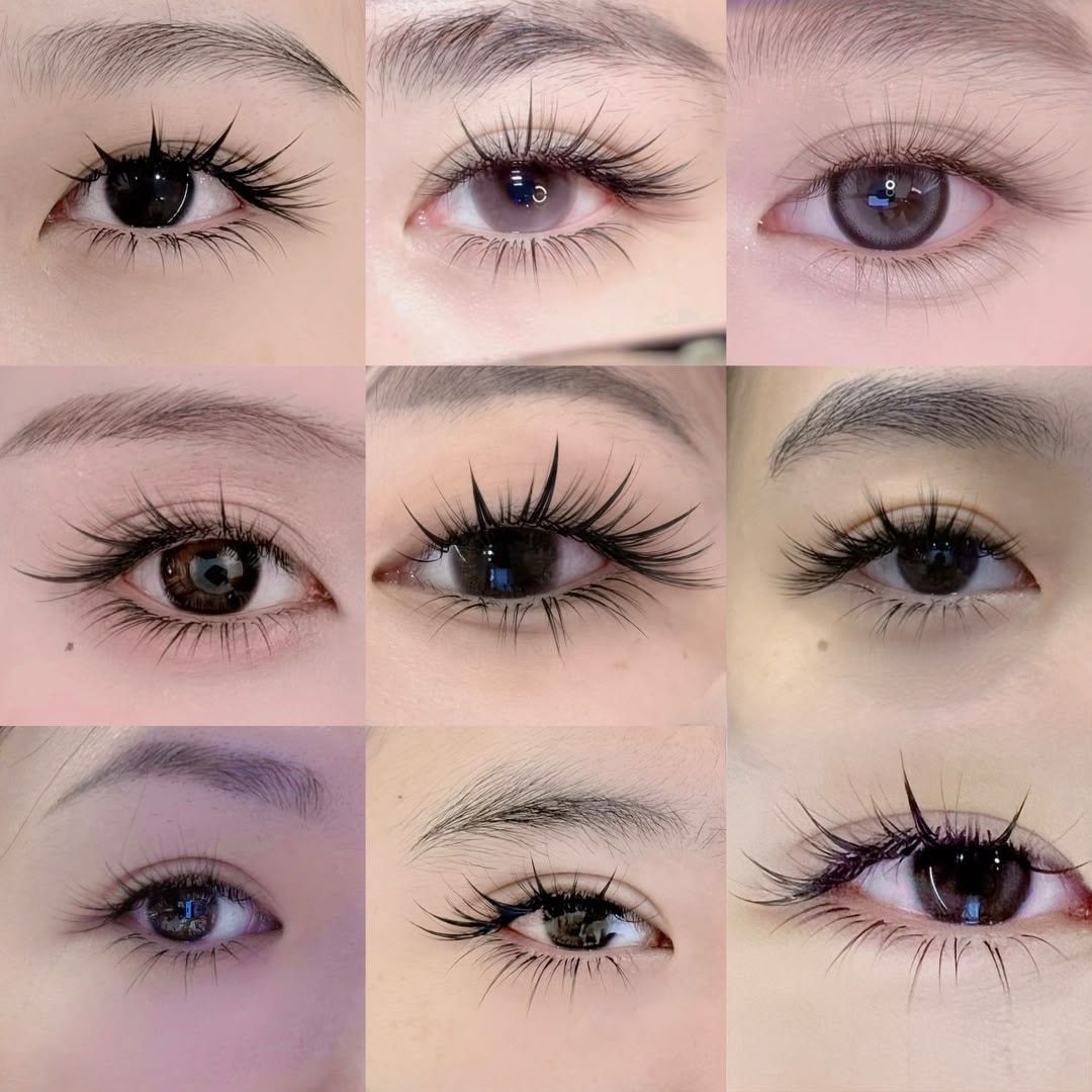 Noveau Beauty 美睫作品综合图:9 款不同风格的美睫
